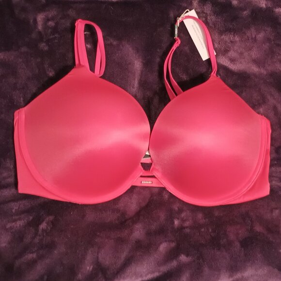 NWT ~ Victoria Secret's Very Sexy Smooth Push-Up Bra (Size: 38DD/E) Lipstick Red - Picture 1 of 7